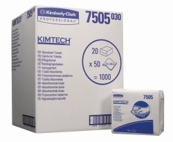 Absorbent Towels, KIMTECH* 7505 | Dimensions mm : 320 x 380